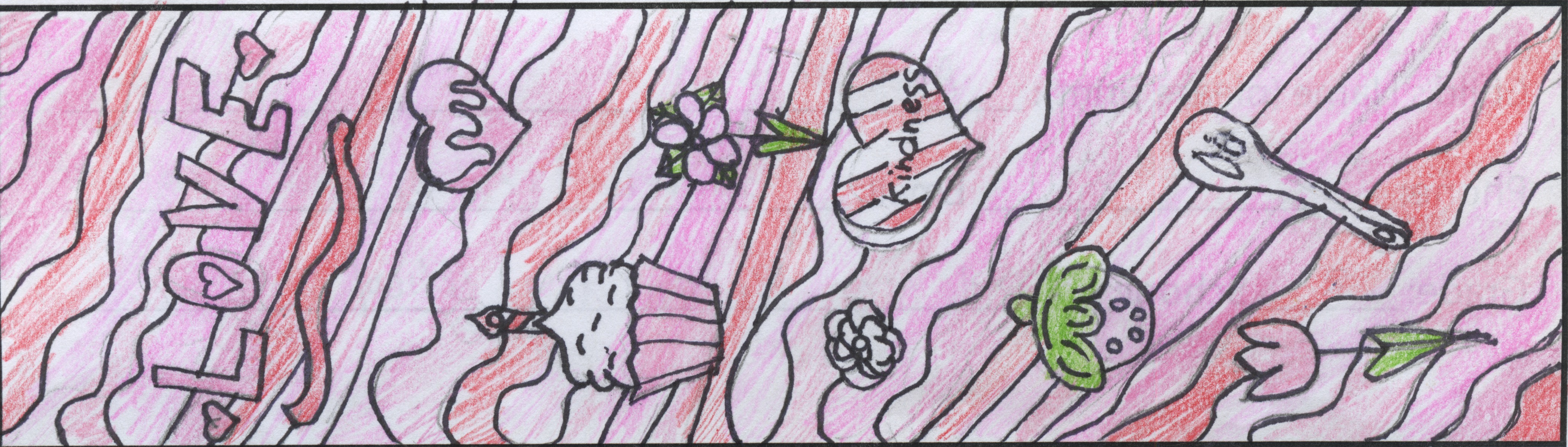 Bookmark Contest Winner, Andrea R., 3rd Grade