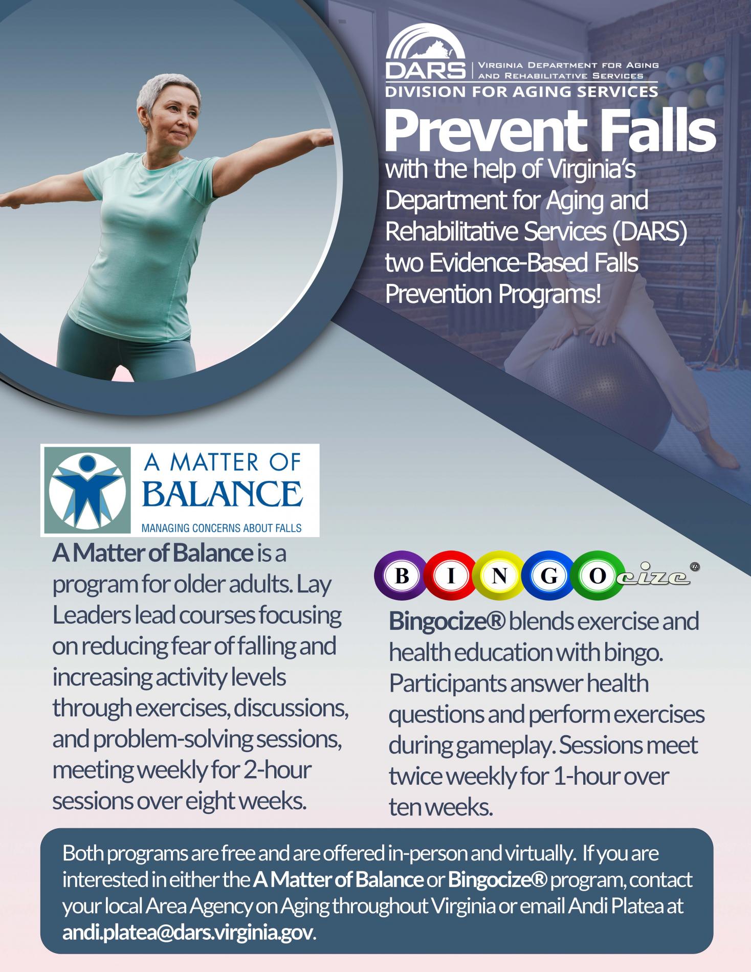 Evidence-Based Falls Prevention Programs